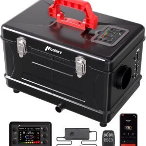 Aquecedor diesel 8KW, caixa de ferramentas 5L compacta 2S aquecedor de ar diesel portátil